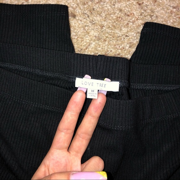 ribbed biker shorts - Picture 3 of 3